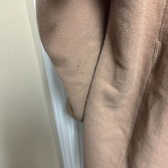 Vintage 80s Pendleton 100% Wool Double Breasted Peacoat Jacket Womens 6 Tan USA - Picture 7 of 7